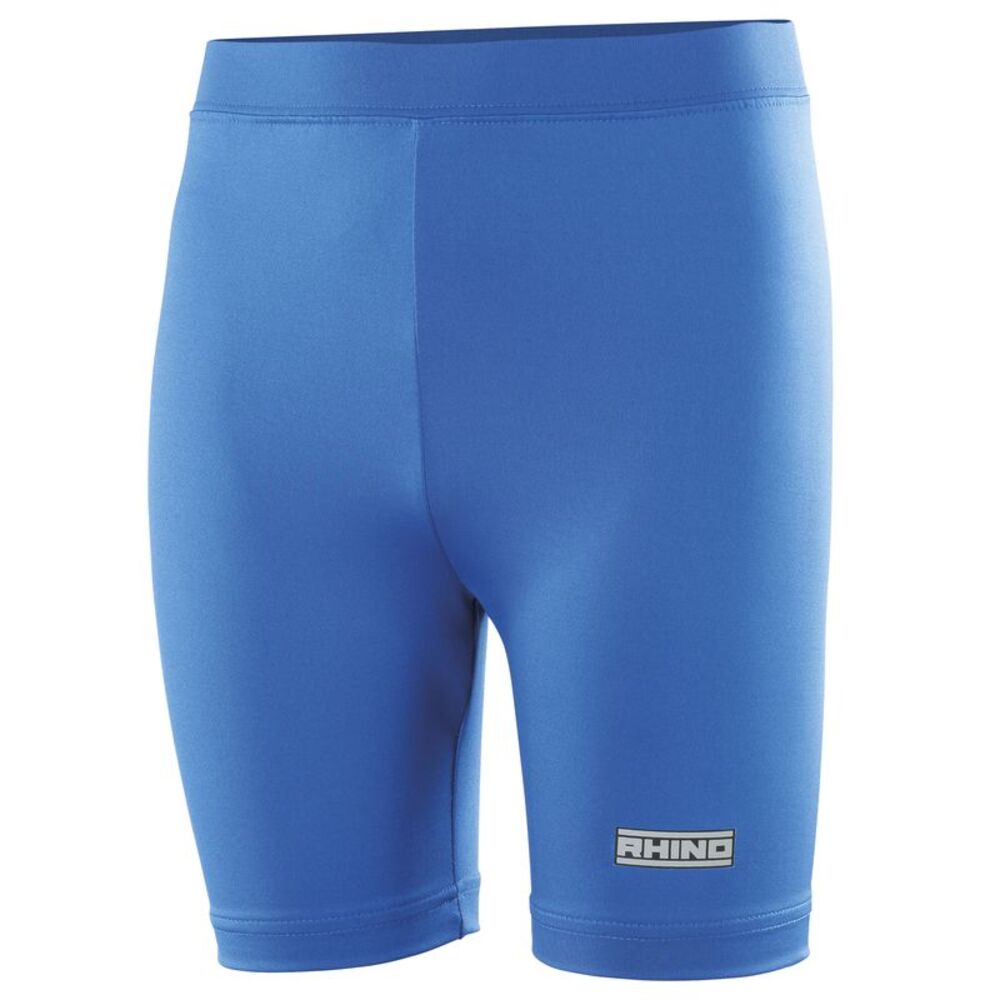 Rhino Childres Big Boys Thermal Underwear Sports Base Layer Shorts / Royal